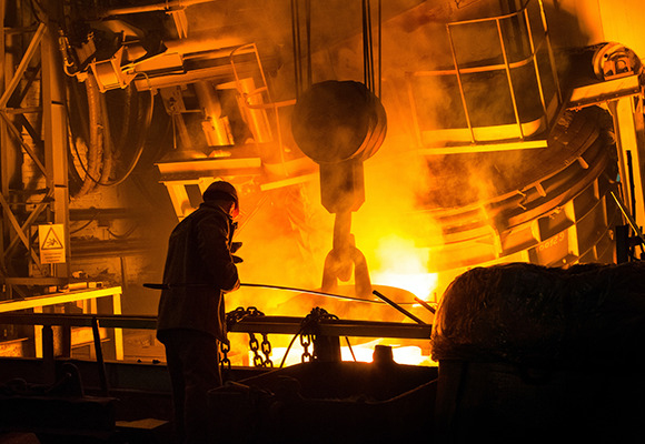 Usine sid&eacute;rurgique