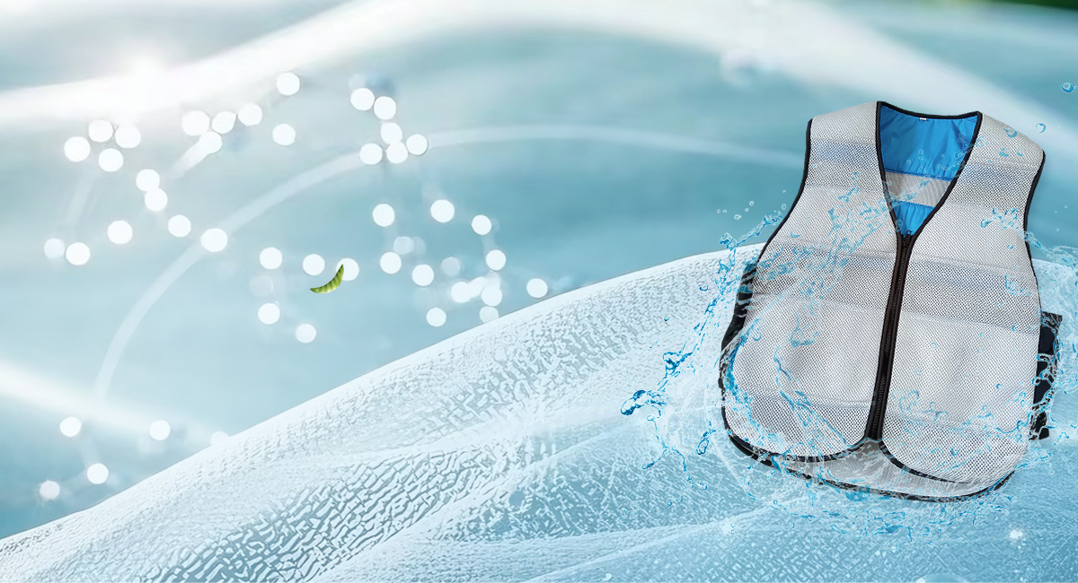 V&ecirc;tements de refroidissement par &eacute;vaporation