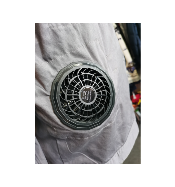 Veste de travail climatisée Senjoy, été chaud avec ventilateurs rafraîchissants