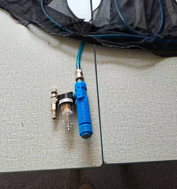 Gilet de refroidissement à tube vortex Senjoy avec compresseur d'air pour la métallurgie, le forgeage, le soudage de chantiers navals, les chaudières pétrolières, le sablage en usine