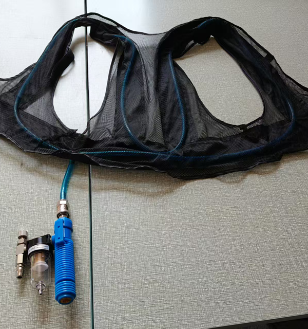 Gilet de refroidissement à tube vortex Senjoy avec compresseur d'air pour la métallurgie, le forgeage, le soudage de chantiers navals, les chaudières pétrolières, le sablage en usine