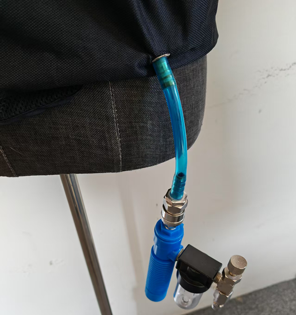 Gilet de refroidissement à tube vortex Senjoy avec compresseur d'air pour la métallurgie, le forgeage, le soudage de chantiers navals, les chaudières pétrolières, le sablage en usine