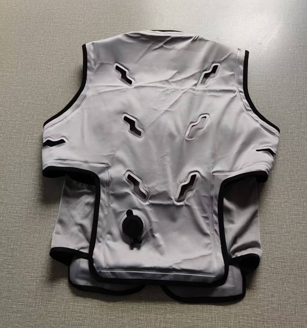 Vêtements de refroidissement à circulation d'eau Senjoy TPU, pompe silencieuse, ajustement réglable, avec alimentation portable, pour le travail en extérieur