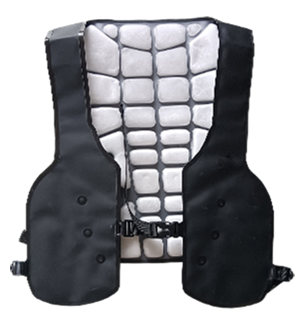 Gilet rafraîchissant réglable et réutilisable Senjoy avec PCM, conception résistante à la chaleur pour un confort par temps chaud