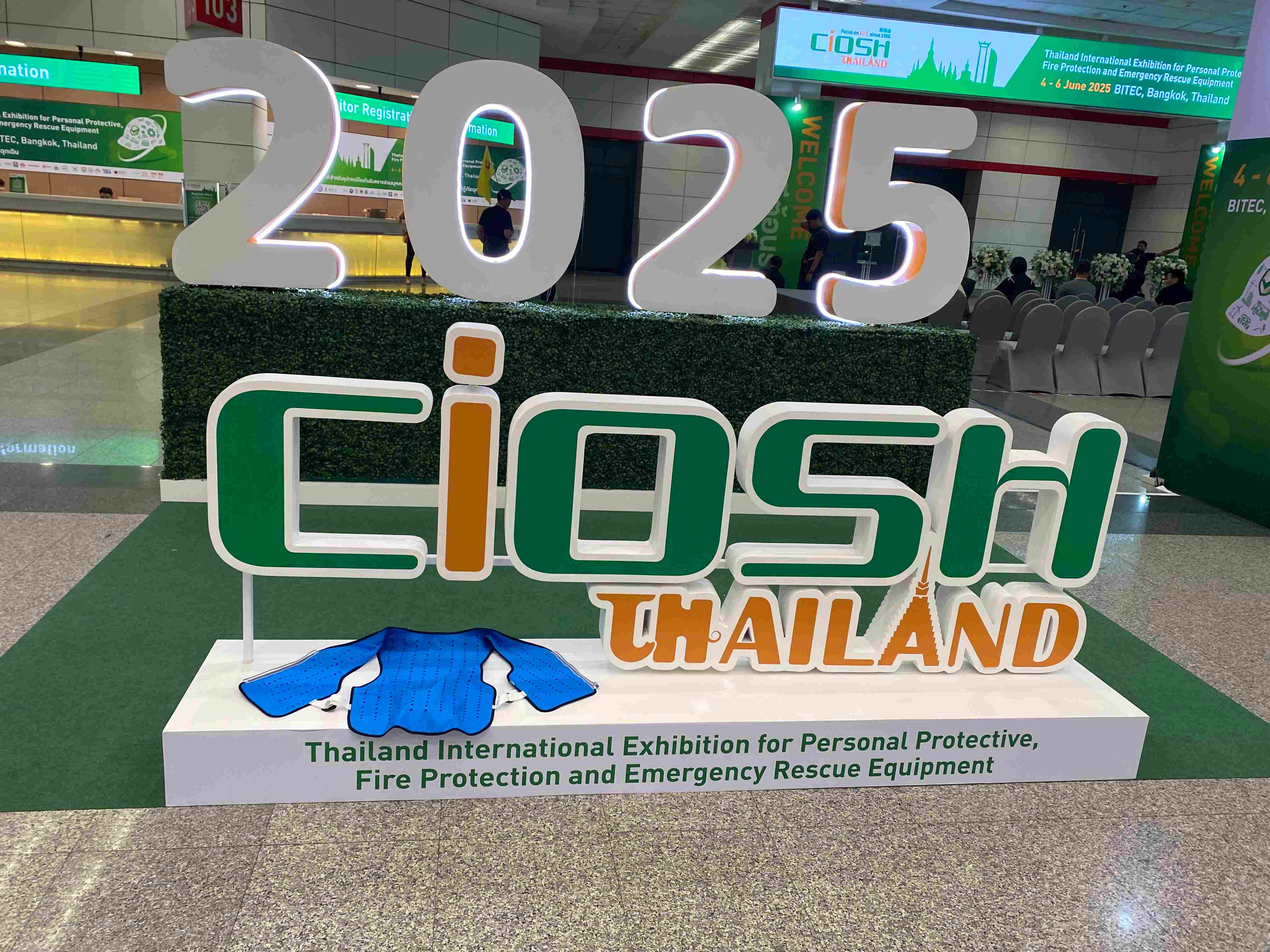 Suzhou SenJoy Cooling Clothing conclut une exposition réussie au Thailand Safety Expo 2025