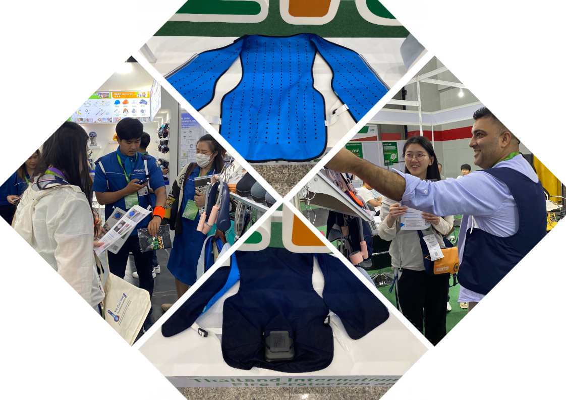 Suzhou SenJoy Cooling Clothing conclut une exposition réussie au Thailand Safety Expo 2025